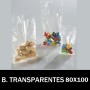 Bolsas de Plastico Transparentes Polietileno 80x100 cm