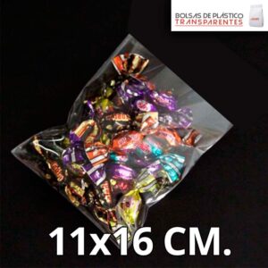 Bolsas de Plastico Transparentes Polipropileno 11x16 cm