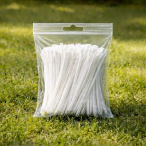 Bolsa de plástico transparente con cierre cursor