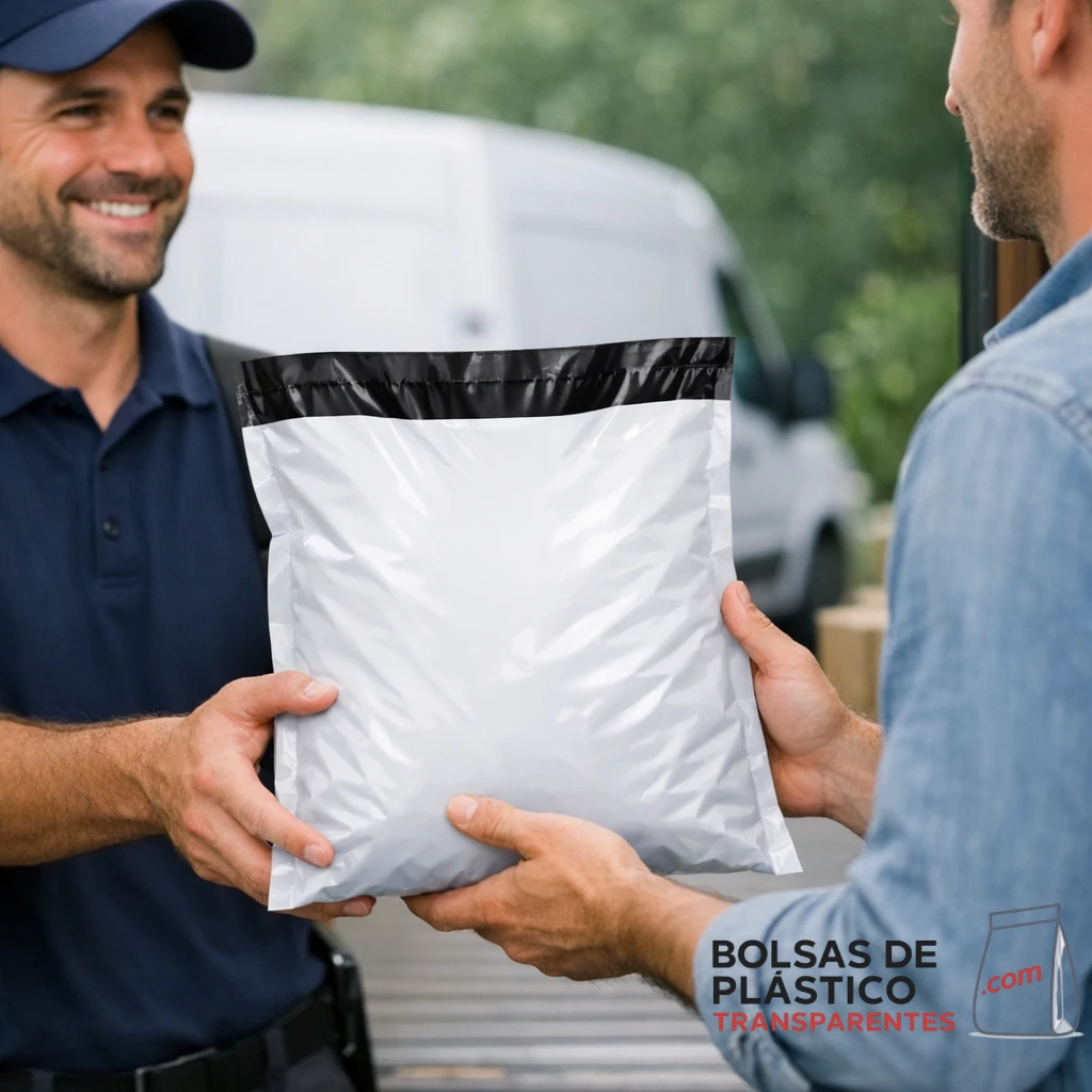 Bolsas de mensajería de plástico para envíos seguros en ecommerce
